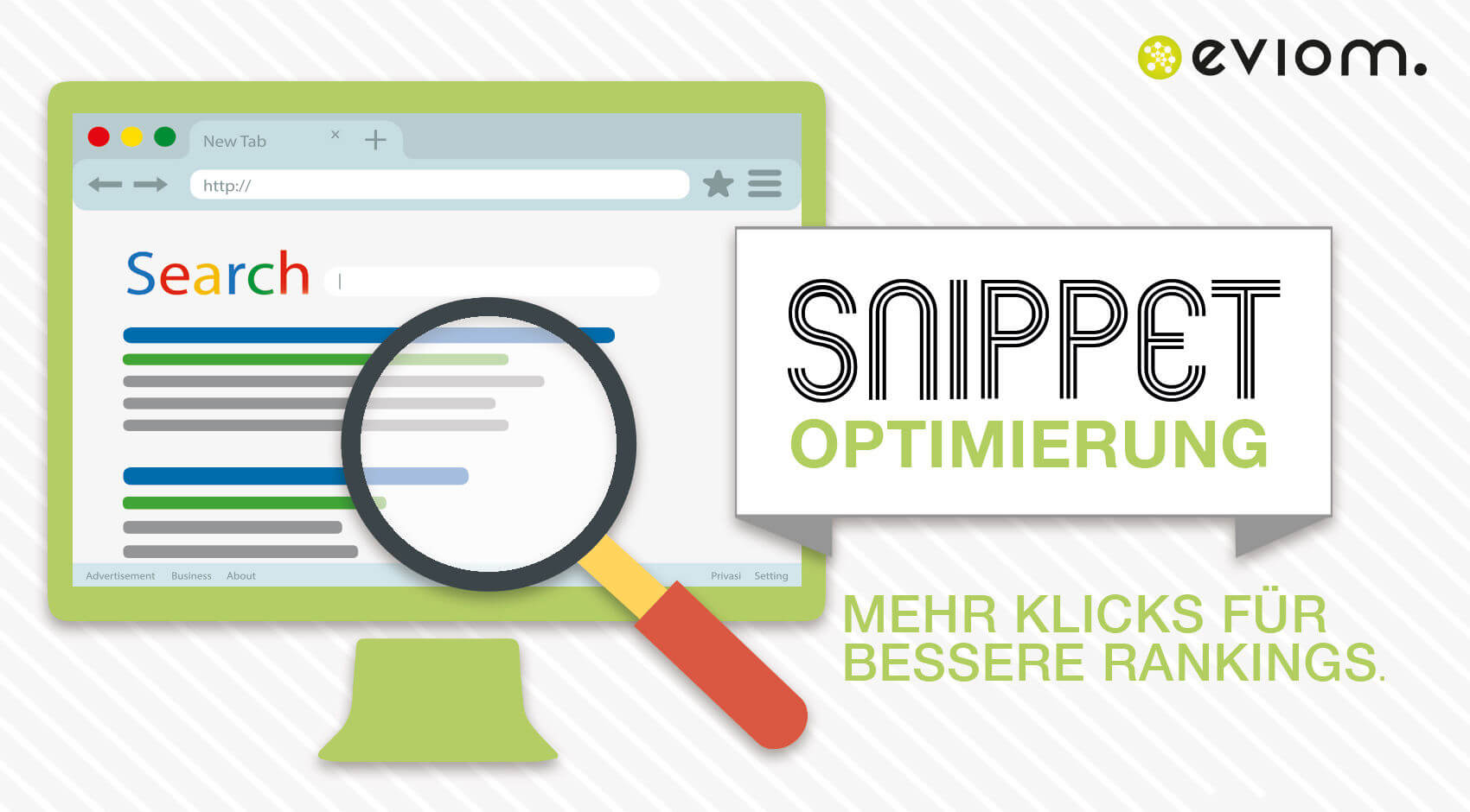 Snippet Optimierung – Durch mehr Klicks zu besseren Rankings Snippet Optimierung Beitragsbild