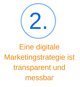 Punkt 2 eine digitale Marketingstrategie ist transparent und messbar