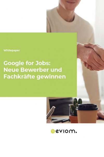 Titelbild Google for Jobs Whitepaper