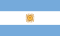 Argentinien Flagge